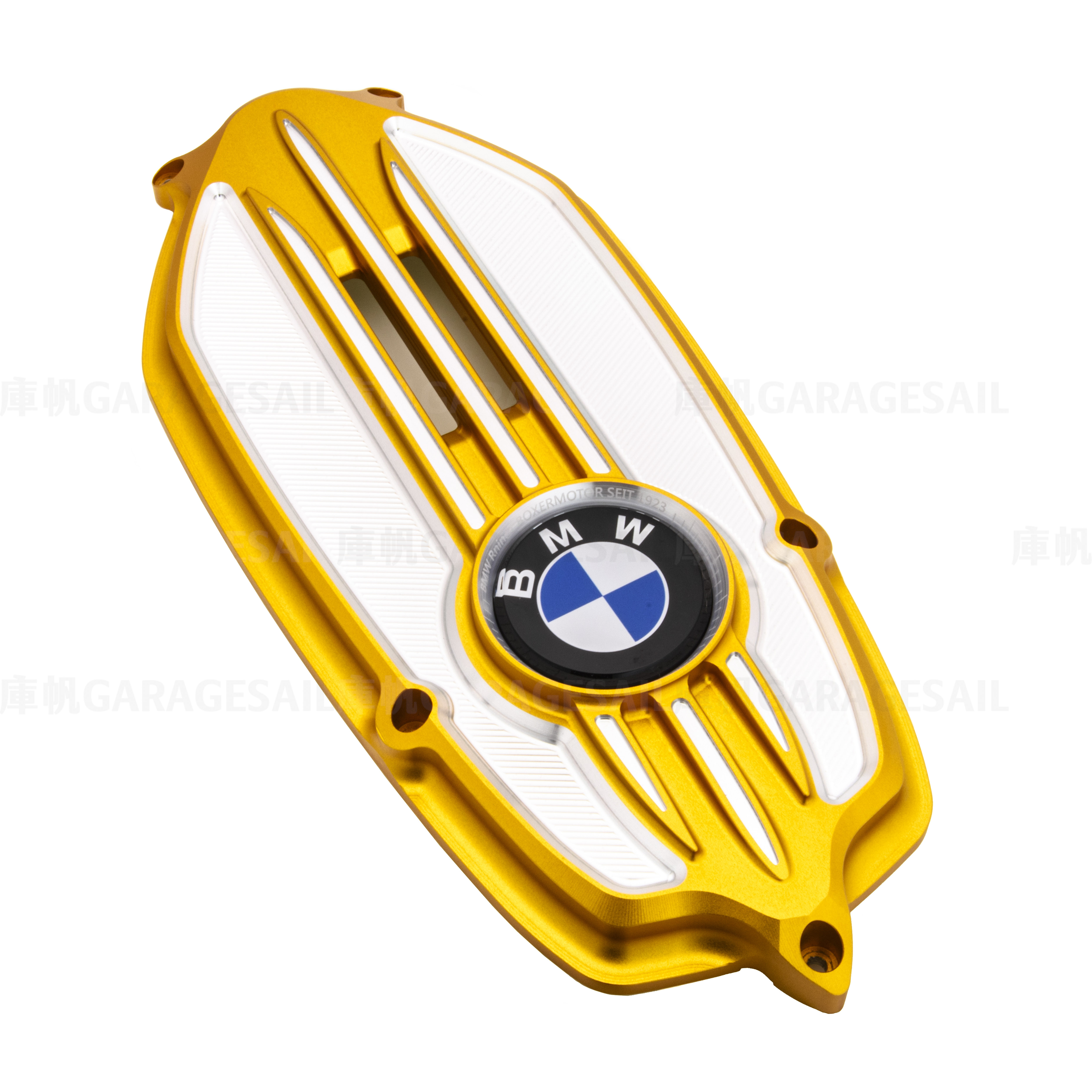 達卡 BMW R9T專用 胸蓋 金/銀 Logo LED發光版