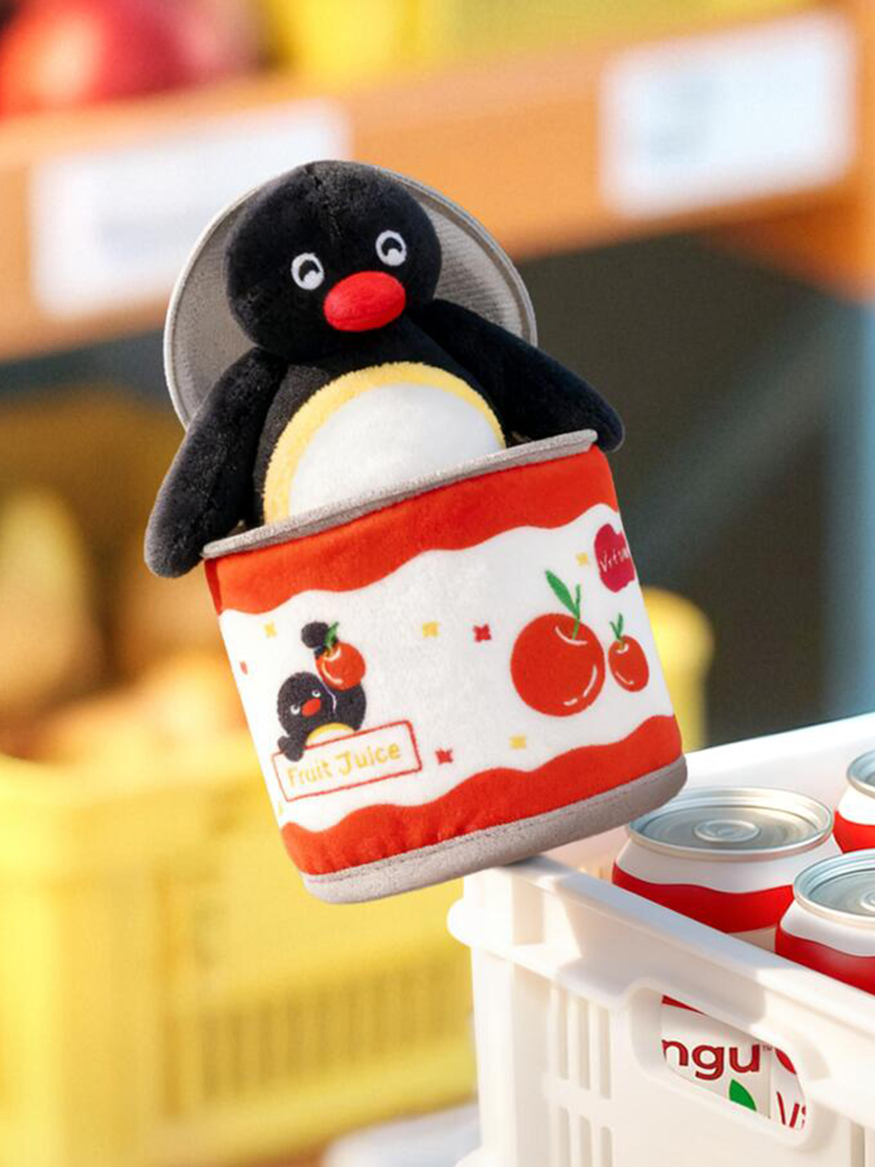 一中盒現貨!! PINGU 企鵝家族 正版授權 企鵝躲貓貓系列 毛絨吊飾 鑰匙圈 變裝公仔 盲盒 6款(任買兩件711免運)/現貨