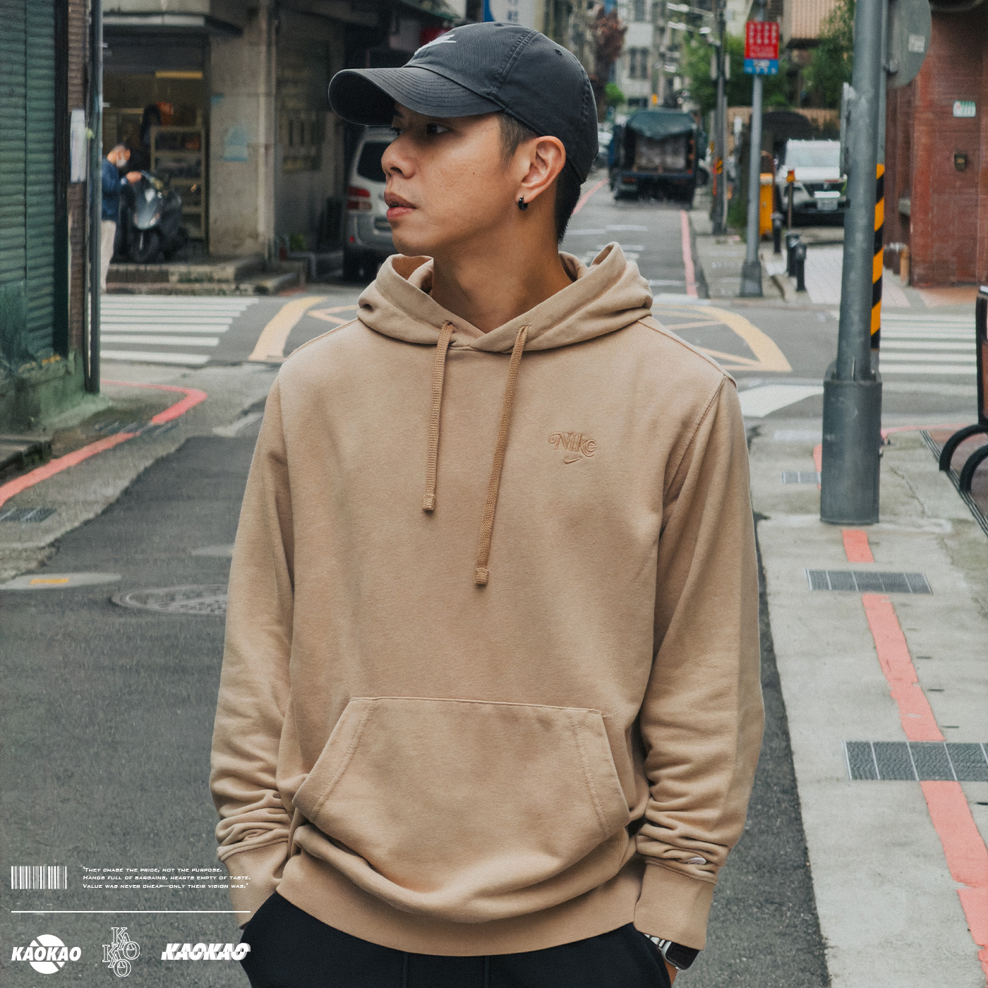 NIKE連帽帽T 寬鬆復古 運動休閒 【HQ4954-200】