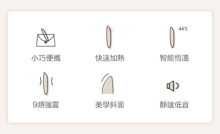 Nomi Tang｜德國 Samba 桑巴⼩電鑽 迷你震動加溫 G點按摩棒