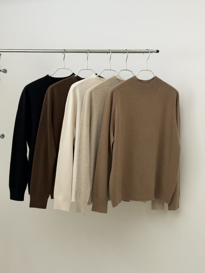 SA5116 小立領長袖針織上衣