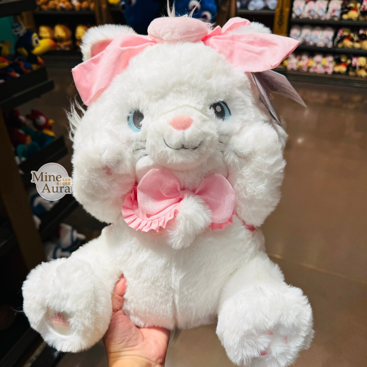 小小旅人系列 瑪莉貓 Marie 娃娃 玩偶 貓兒歷險記 The Aristocats -上海迪士尼樂園