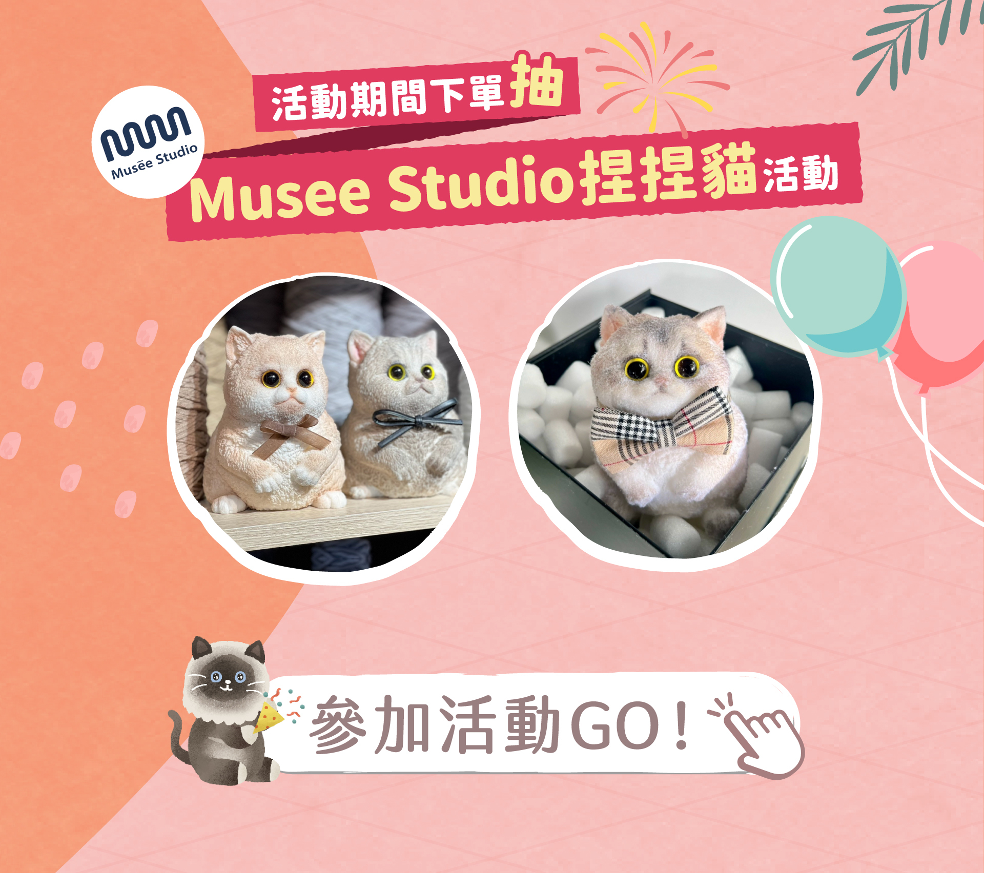 貪貪雙十一下單抽捏捏貓課程