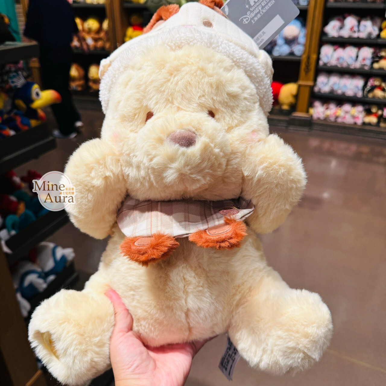 小小旅人系列 小熊維尼 Winnie the Pooh 娃娃 玩偶 -上海迪士尼樂園