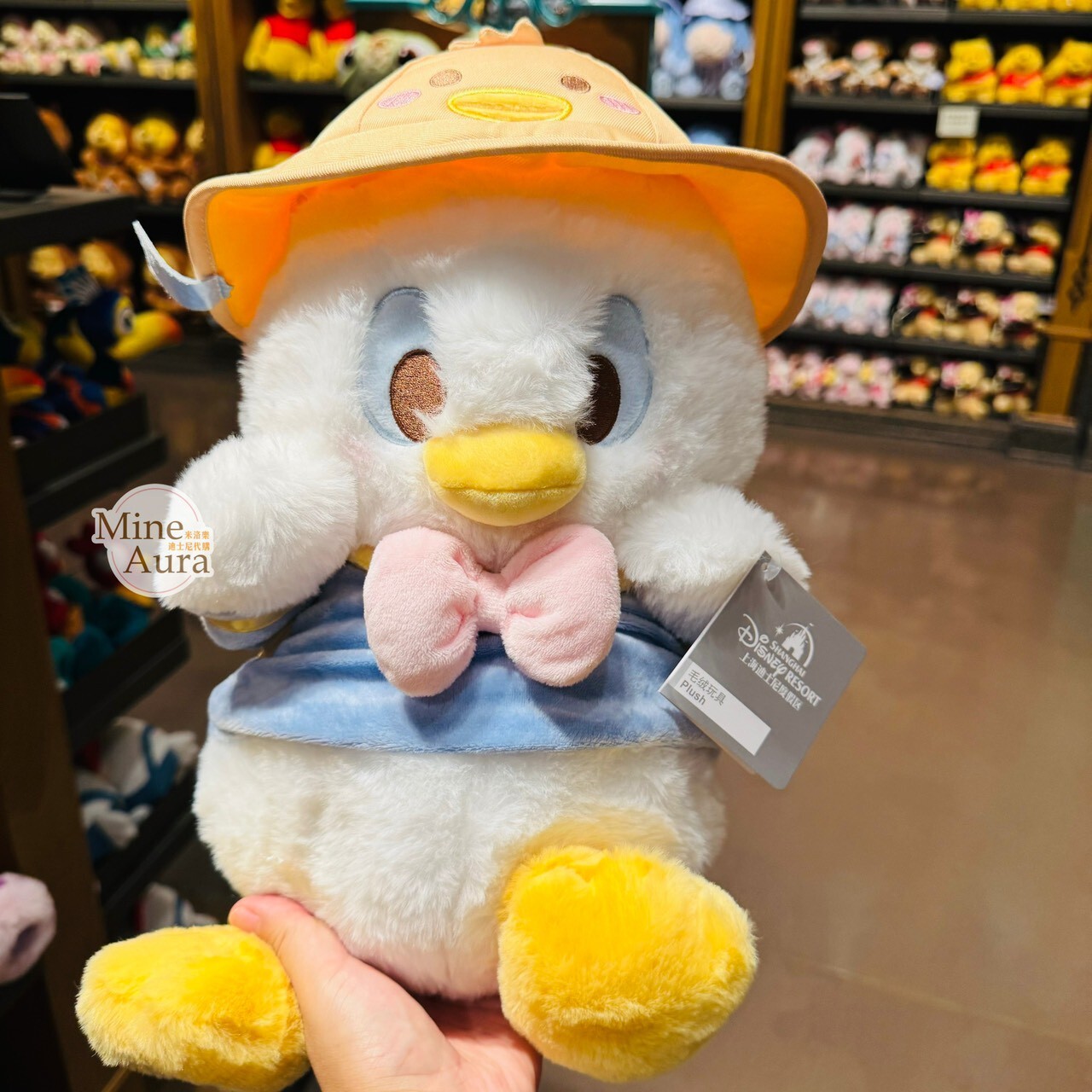 小小旅人系列 唐老鴨 Donald 娃娃 玩偶 -上海迪士尼樂園