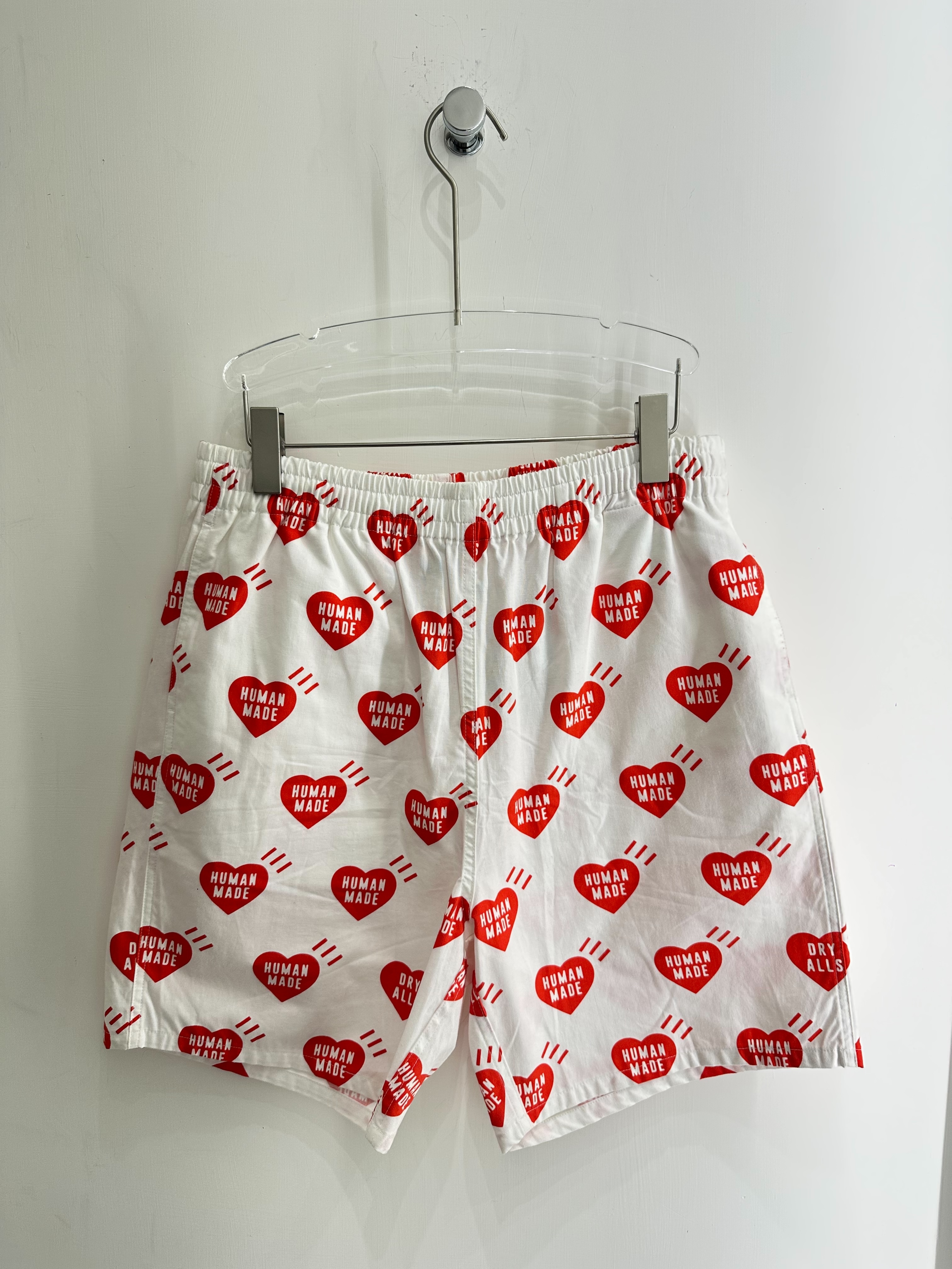 HUMAN MADE HEART ALOHA SHORTS