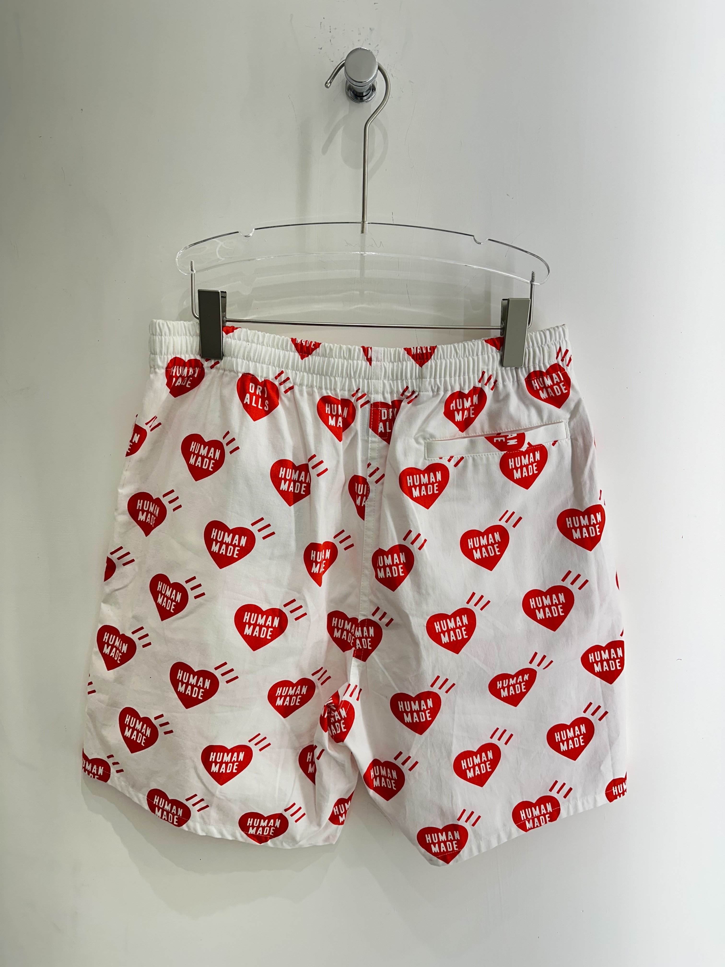 HUMAN MADE HEART ALOHA SHORTS