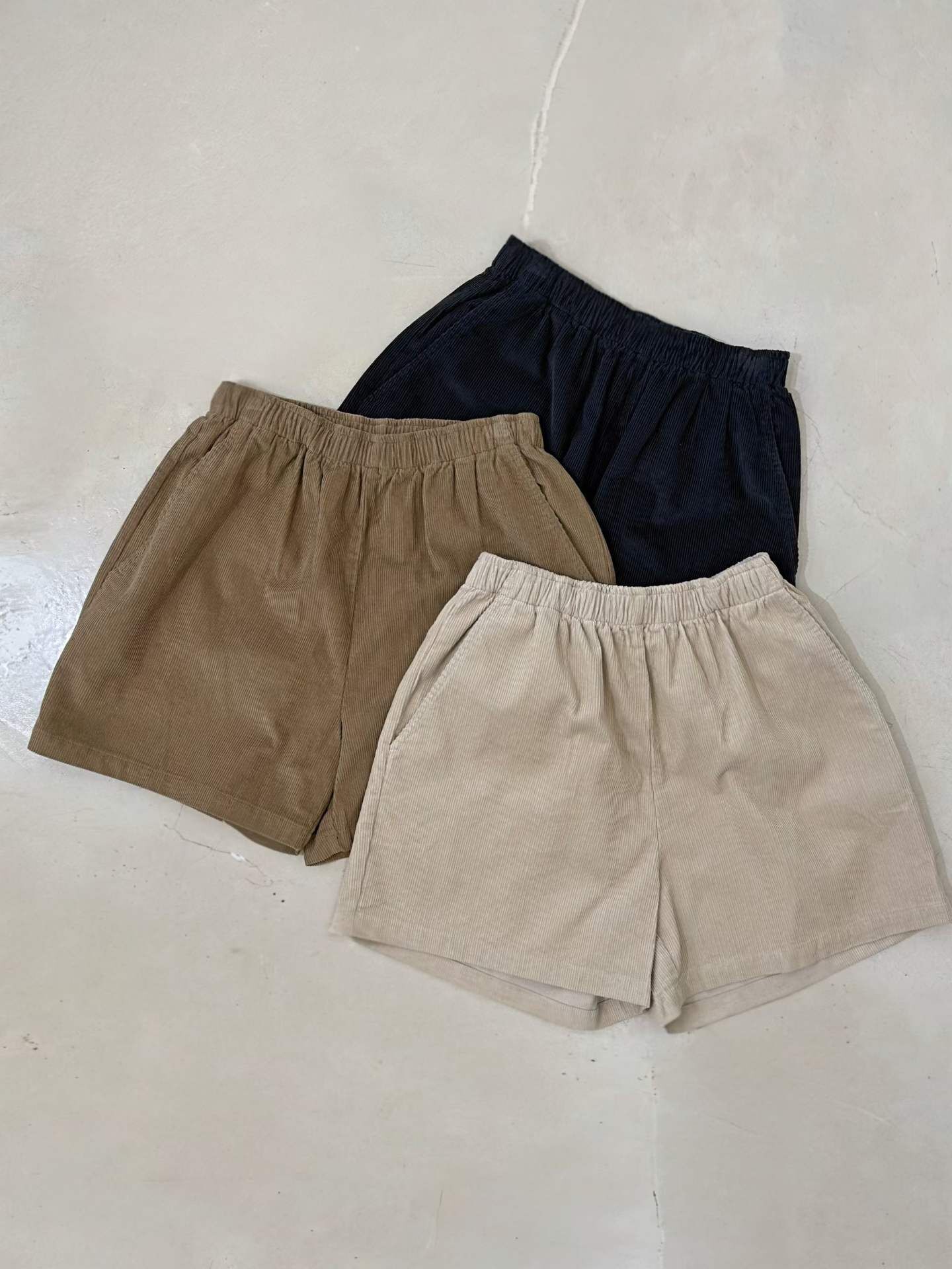 SA5129 燈芯絨短褲