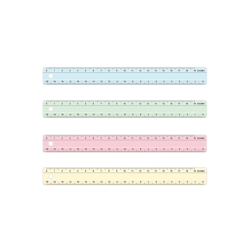 四季紙品 防滑鋁尺20cm【CK021】