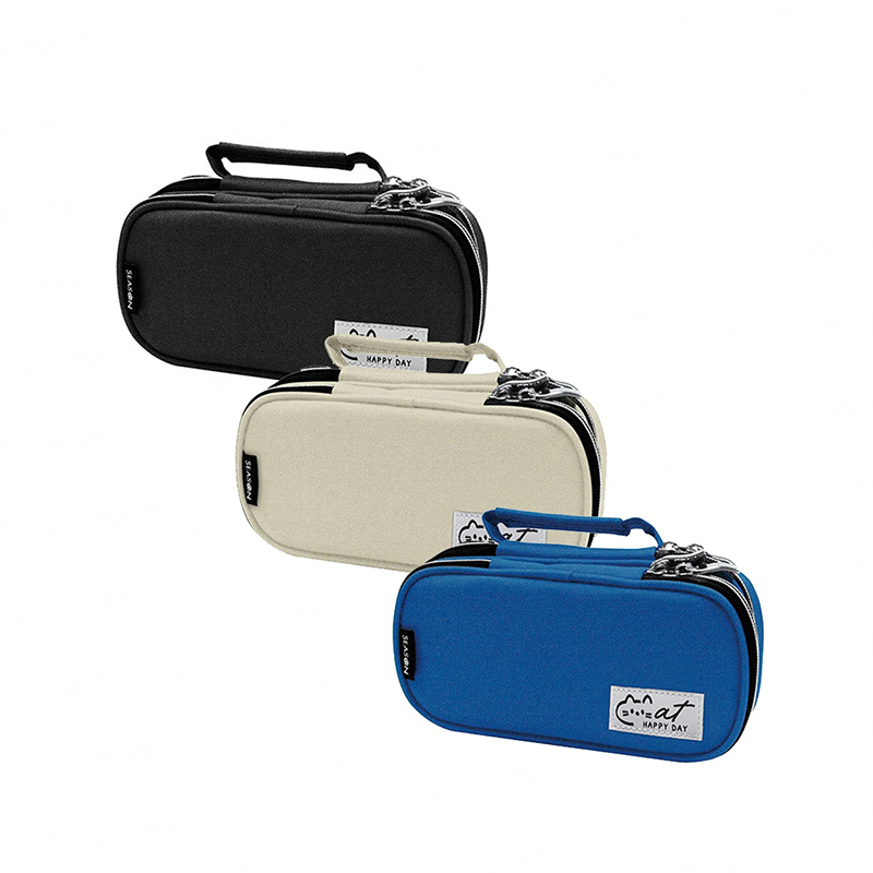 四季紙品 雙層上翻筆袋【PB0895】