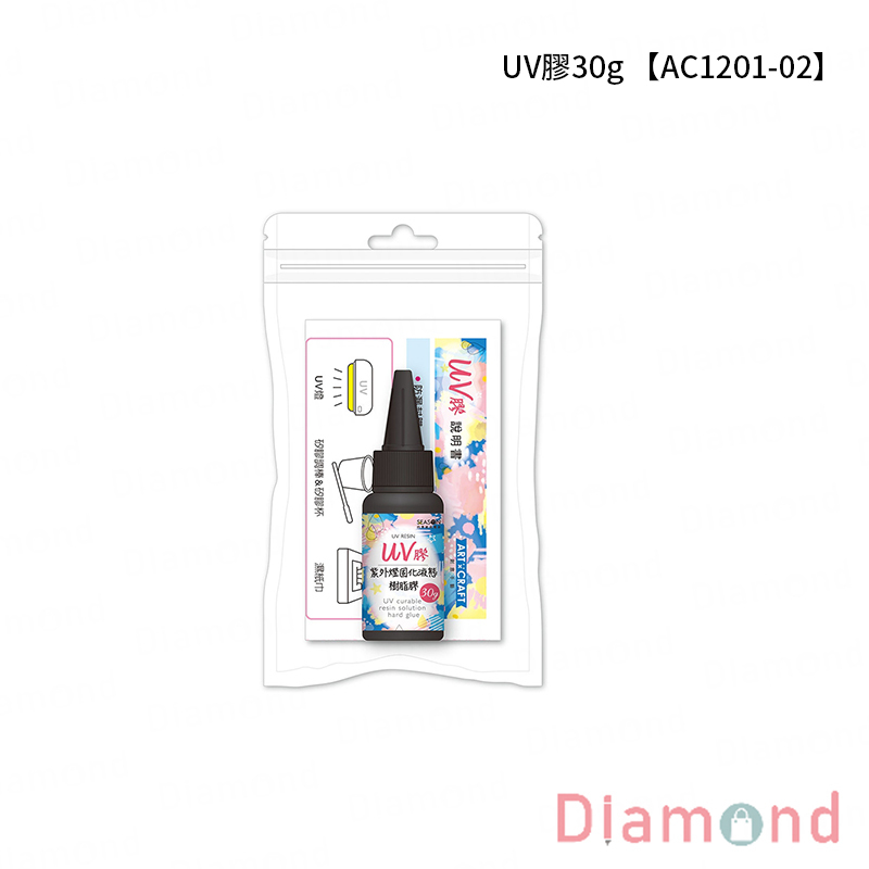 四季紙品 UV膠30g UV膠30g【AC1201】