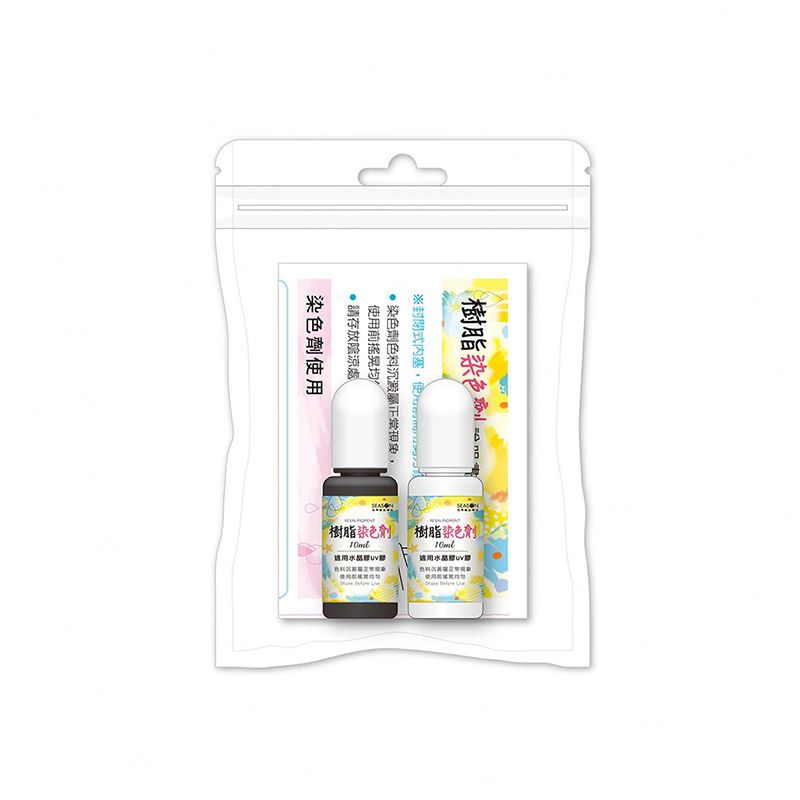 四季紙品 染色顏料組 黑白 2入【AC7500】