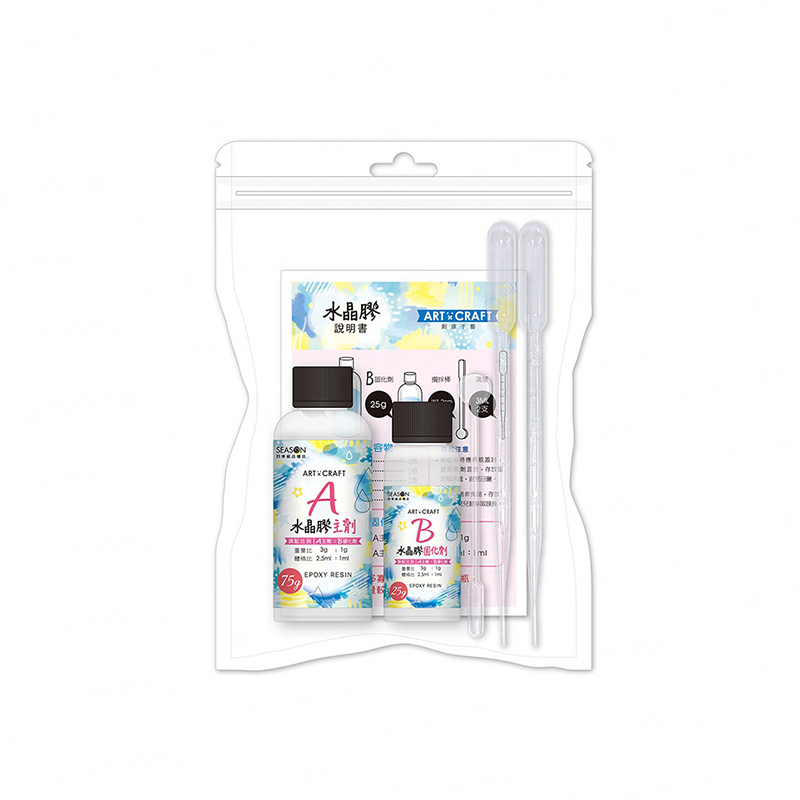 四季紙品 水晶膠組合 水晶膠組合【AC2001】