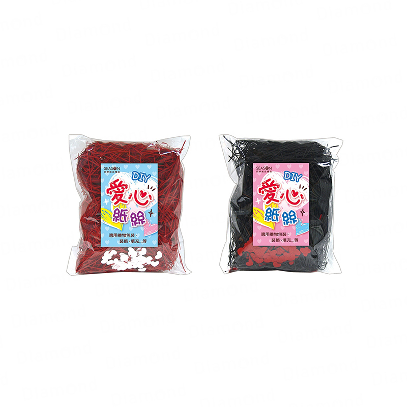 四季紙品 愛心紙絲(大)【DIY218】