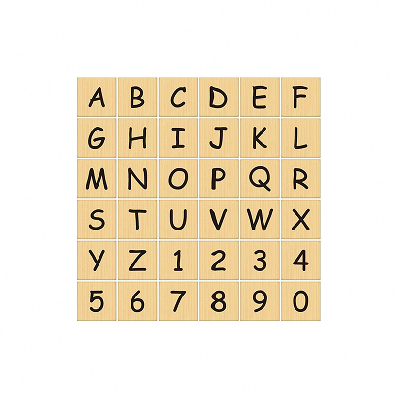 四季紙品 印章組 英文字母 大寫 36入/包【GY035】