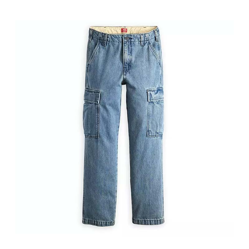 LEVI'S 水洗工裝牛仔褲 工作褲 長褲  藍色 A73640013 [台灣現貨]