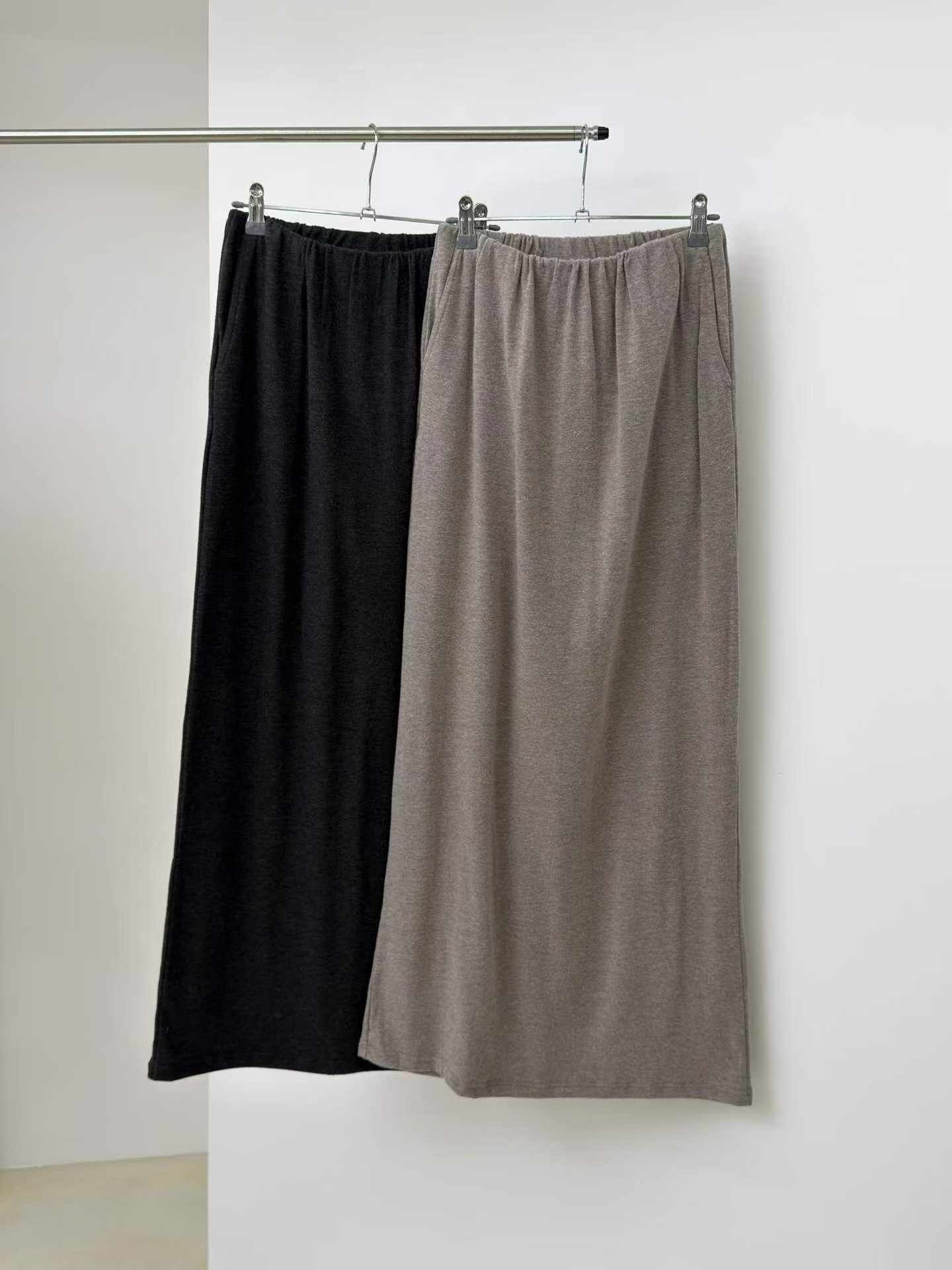 SA5134 棉質口袋直筒長裙