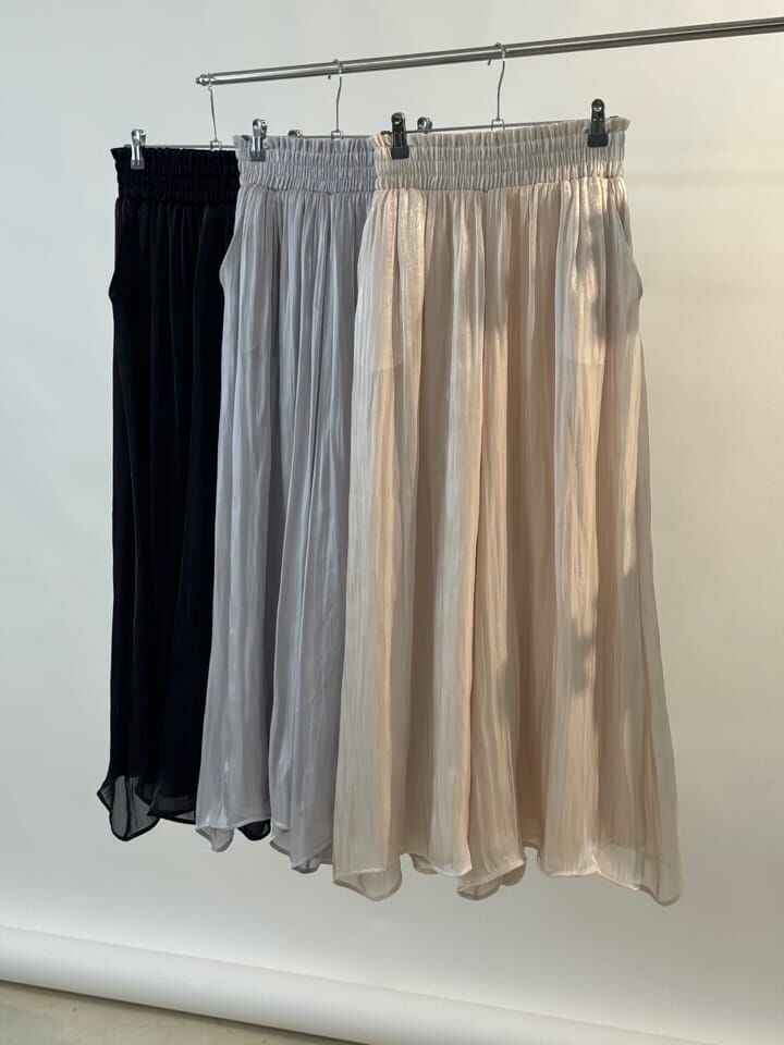 SA5135 煥彩光澤長裙褲