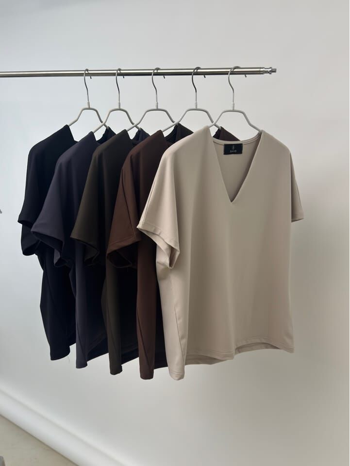 SA5136 V領大彈性上衣