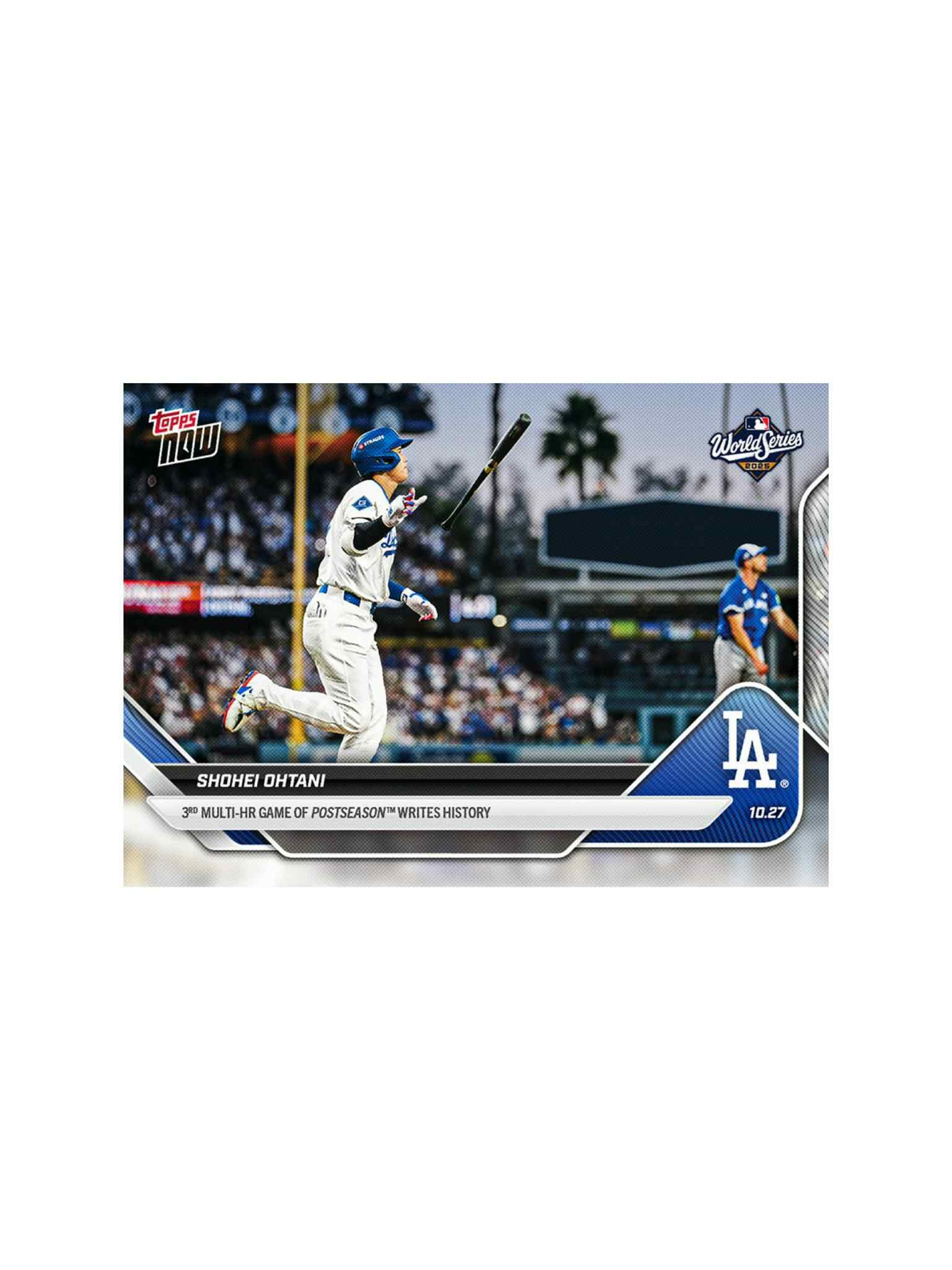 TOPPS NOW 球員卡 Shohei Ohtani大谷翔平 世界大賽 2025 MLB Topps NOW® - Card 903