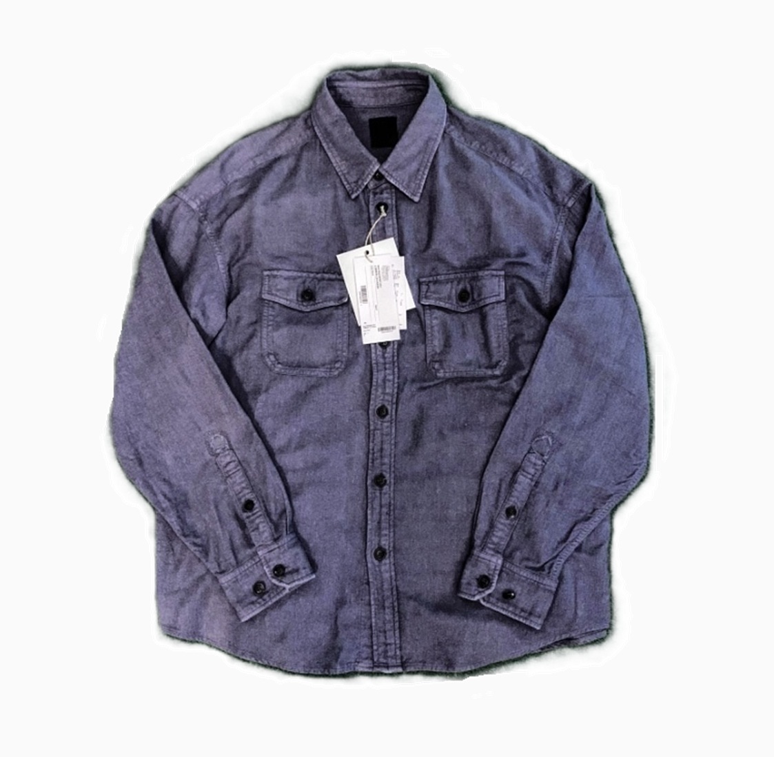 RE-STOCK: VISVIM ICT LUMBER L/S CRASH - NAVY SIZE 2 IN STOCK NOW (現貨發售中)