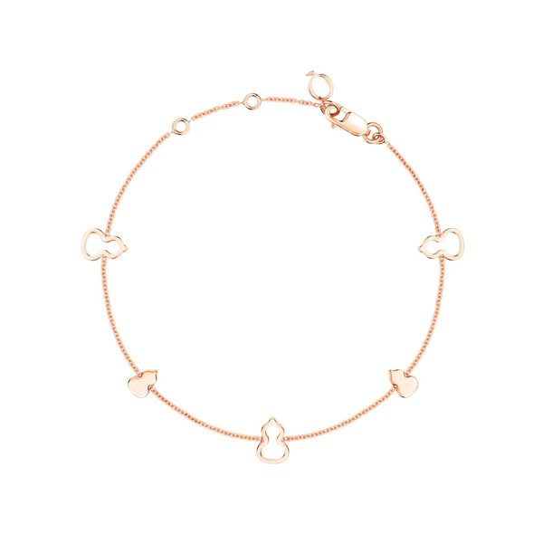 1EU1029-001 QEELIN Wulu Sautoir Bracelet in 18K Rose Gold #WUB07APRG00 (A-NB-E)