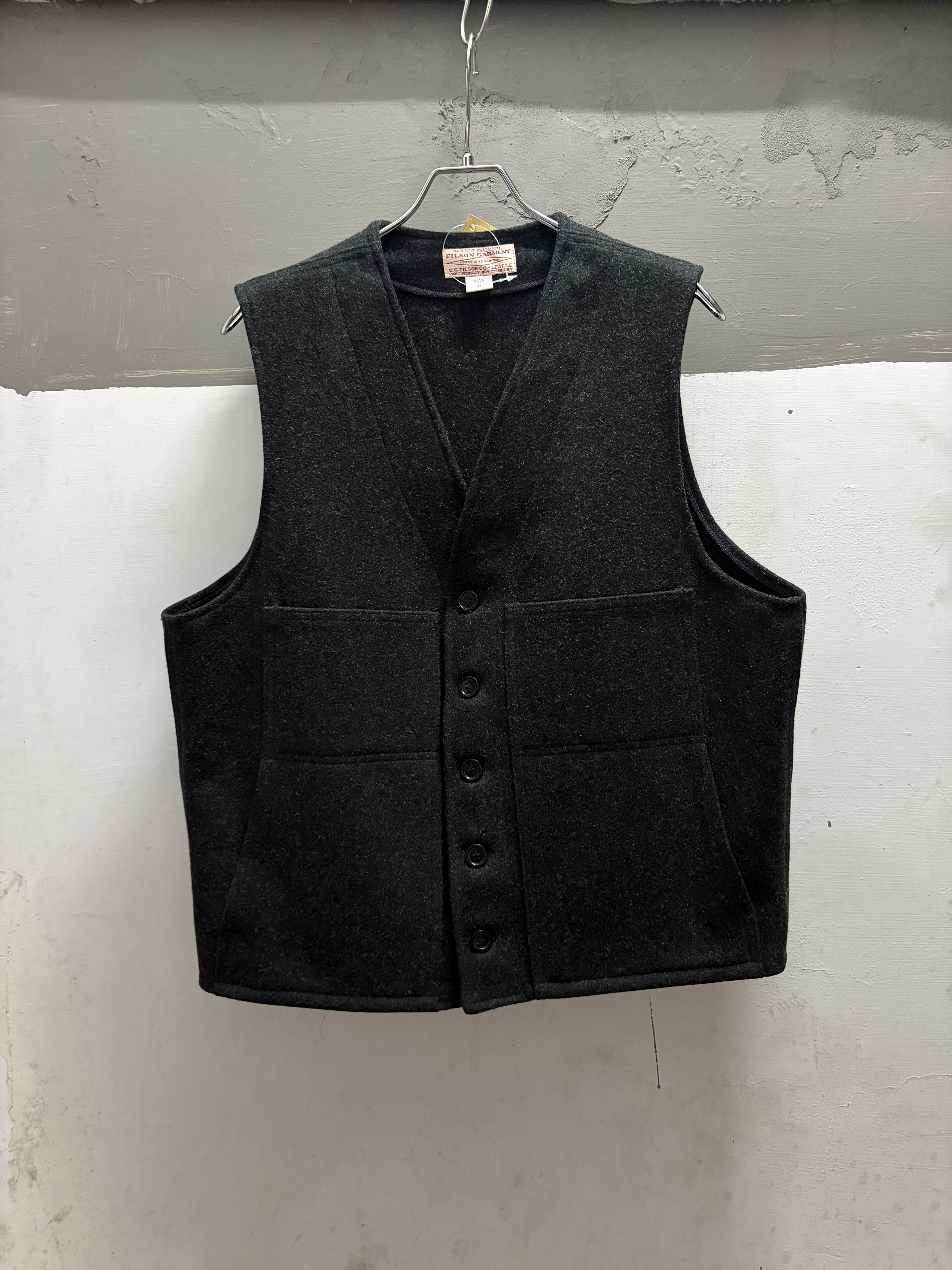 FILSON Makinaw Wool Vest(Made In USA)