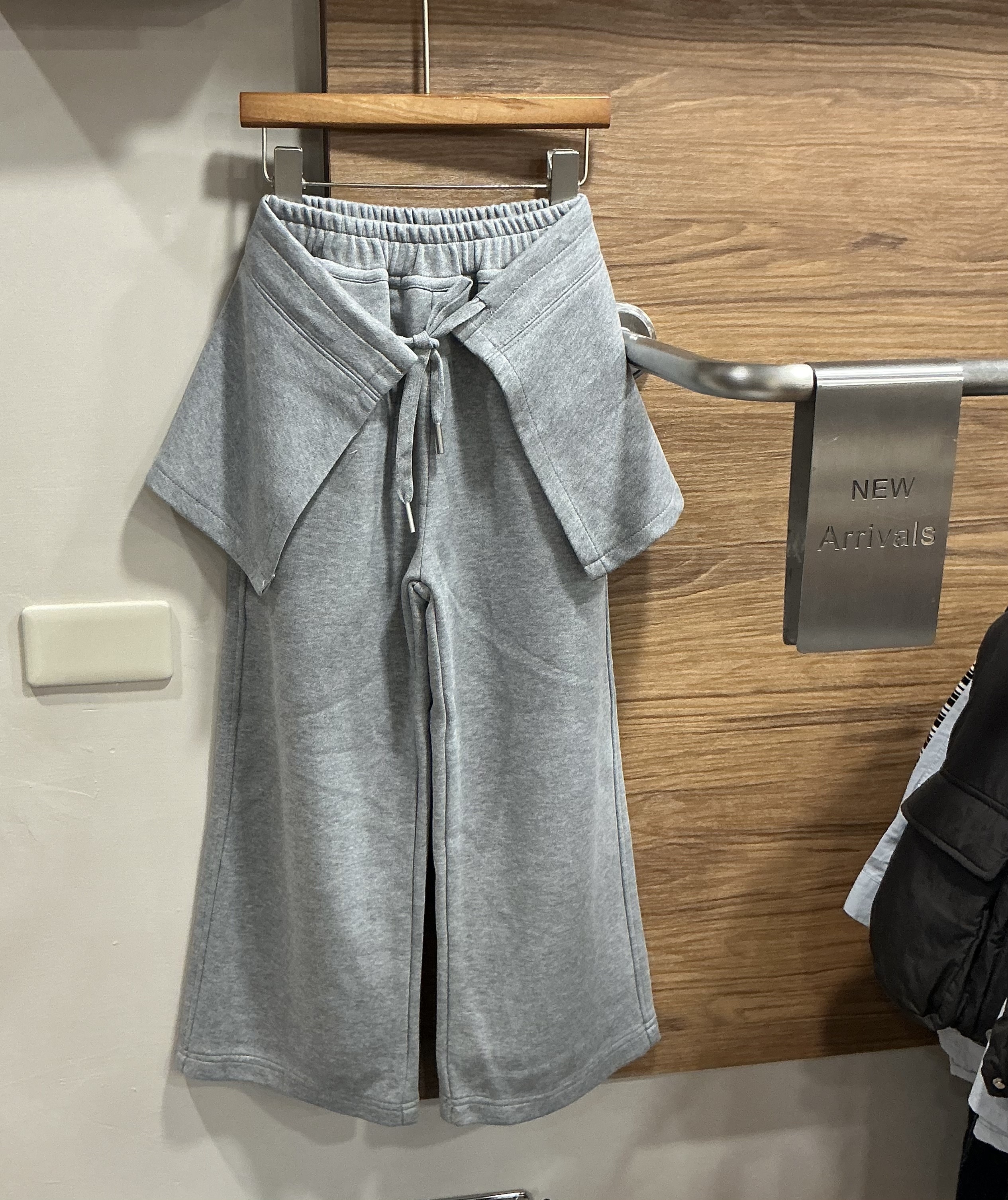 A03395屁簾棉褲兩件套