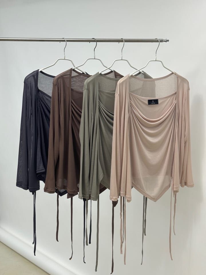 SA5148 透紗垂墜套裝