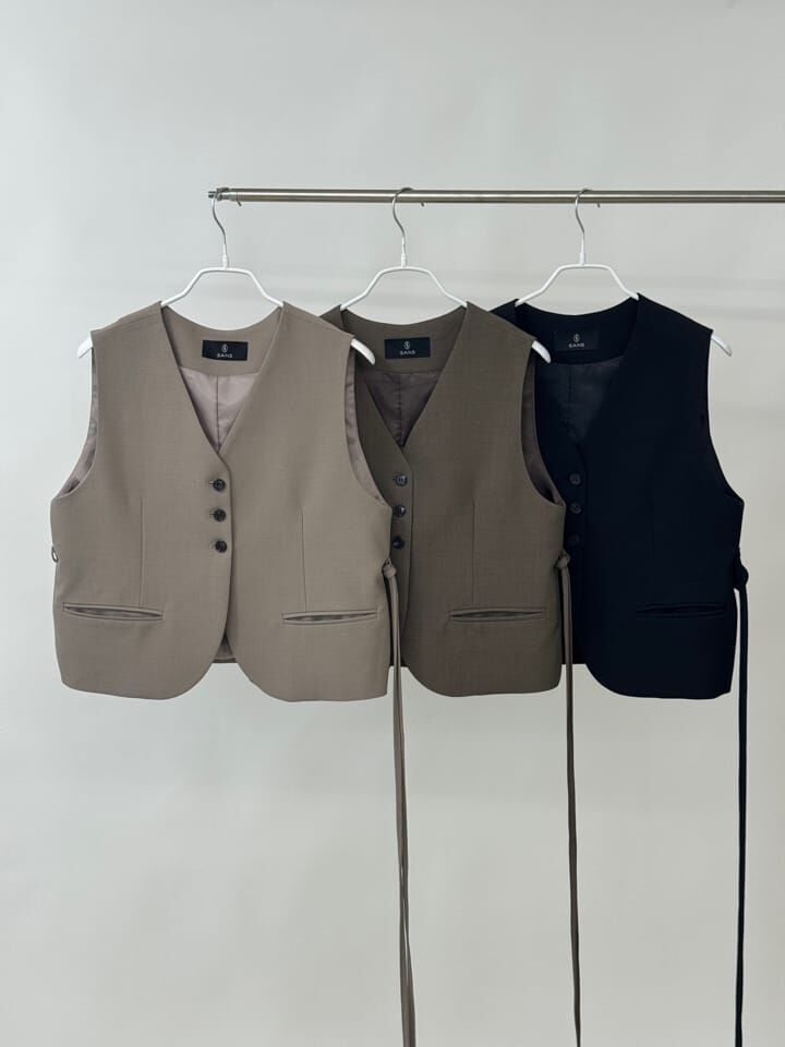 SA5153 西裝短版背心