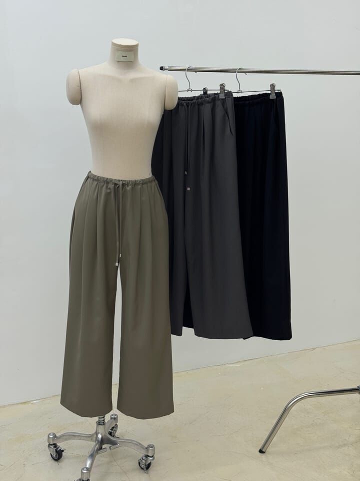 SA5155 抓皺綁帶長褲