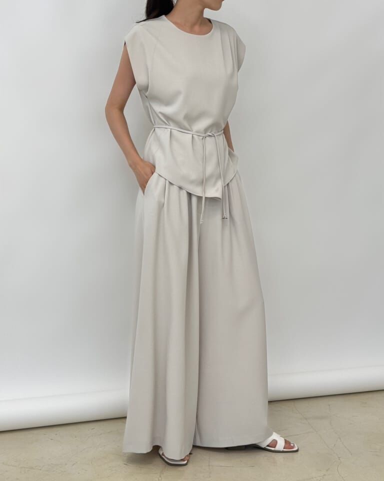 SA5160 打摺長裙褲