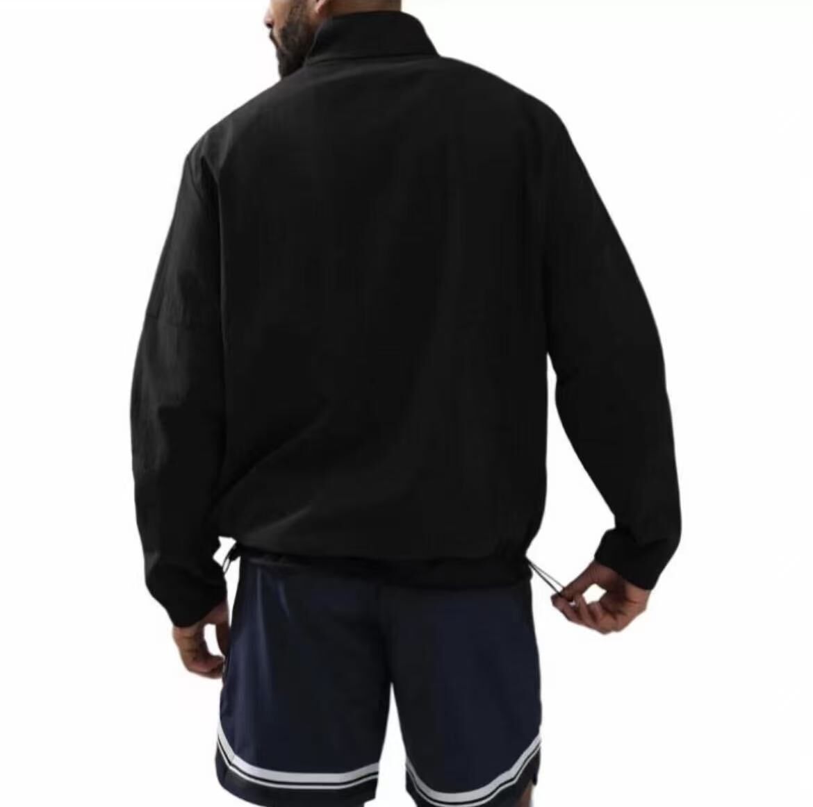 Alo Yoga 前胸小LOGO 半拉鍊立領休閒夾克 (2色)