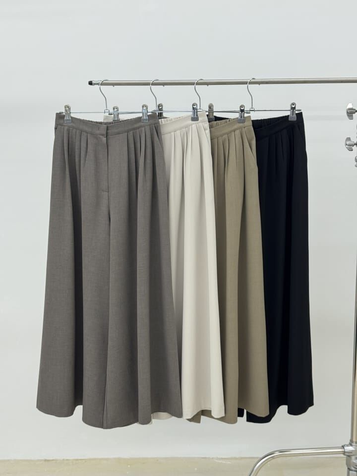 SA5160 打摺長裙褲