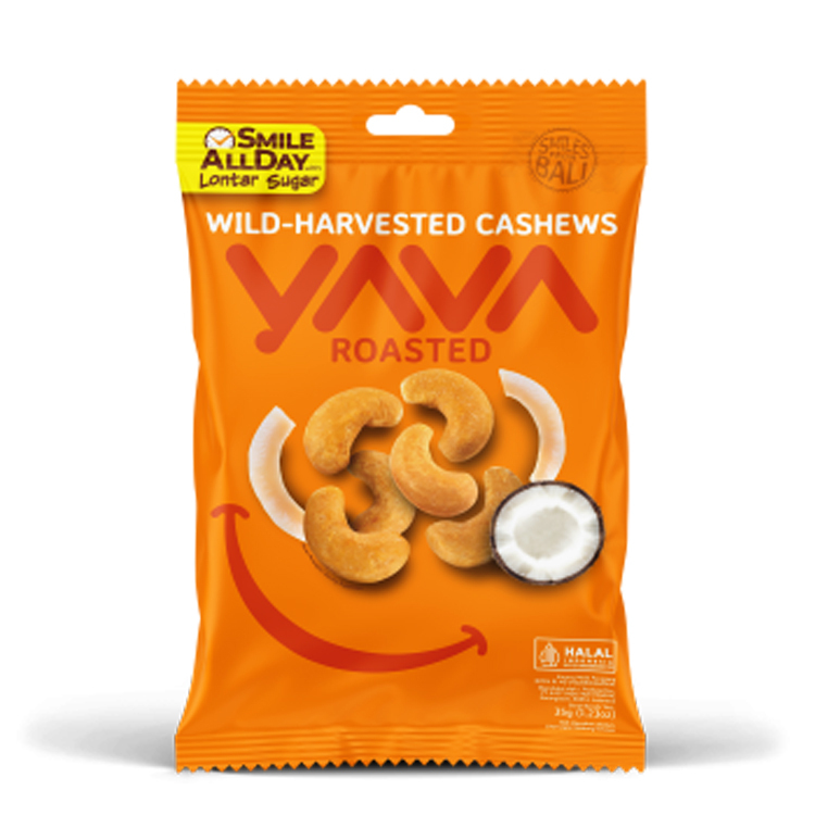 Cashews Wild Harvested Roasted w/ Coconut Strips 35 g
