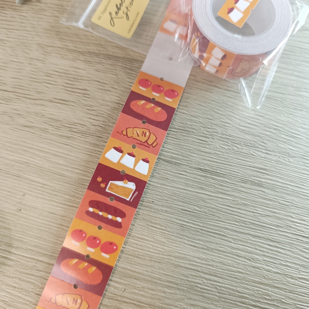 茄子先生．Sweet Time 標籤機貼紙卷  <整捲/分裝>