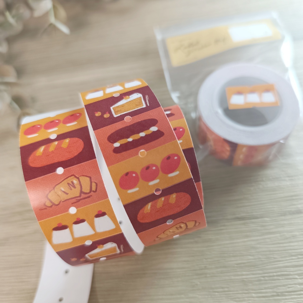 茄子先生．Sweet Time 標籤機貼紙卷  <整捲/分裝>