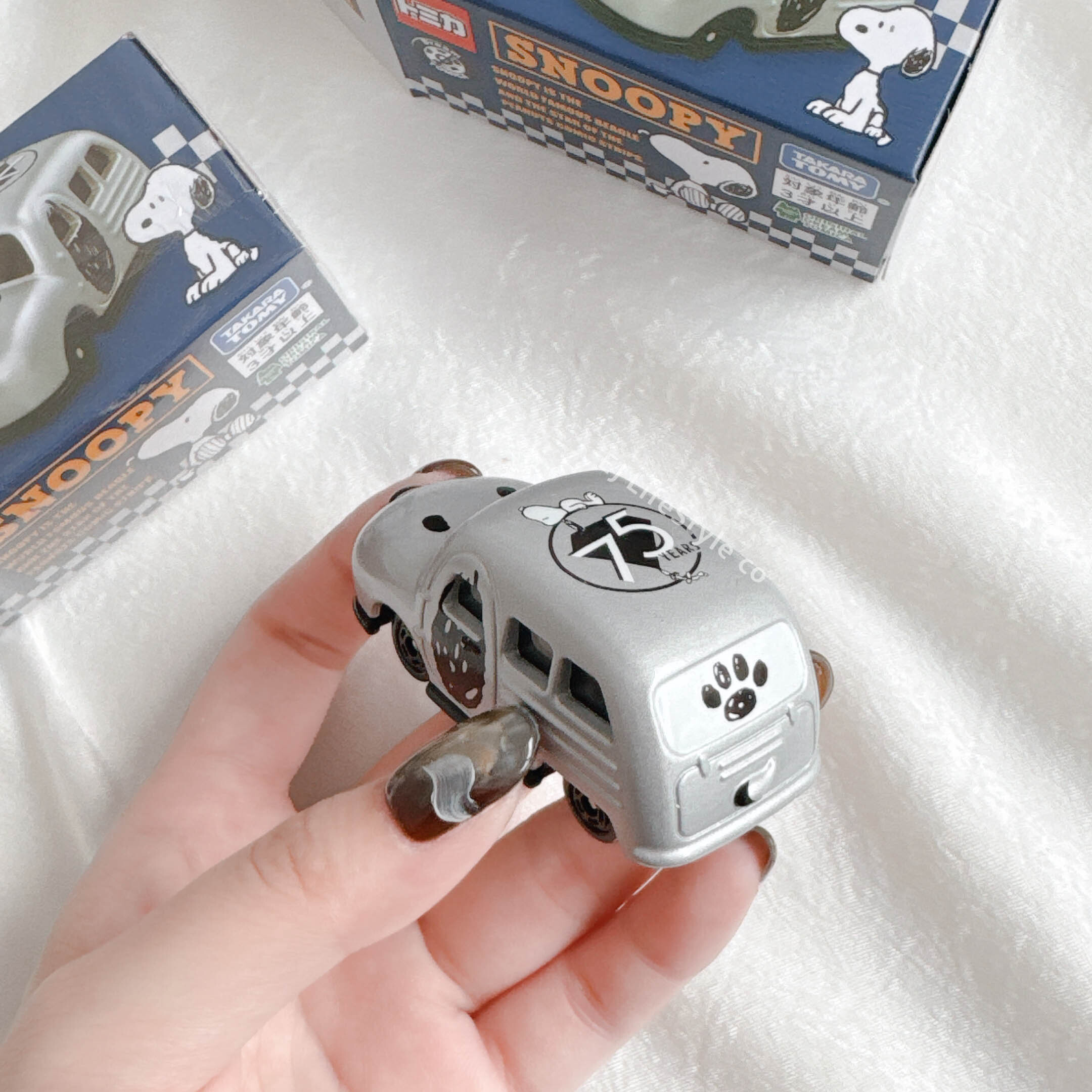 🇯🇵 SNOOPY X TOMICA 75週年限定 銀色小汽車 小車 玩具車 史努比 / 現貨