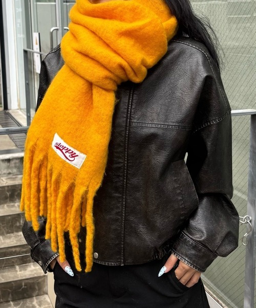 <辣妹限定🌶️> Who's Who Gallery Sloppy 豹紋 格紋 素色 圍巾 十二色