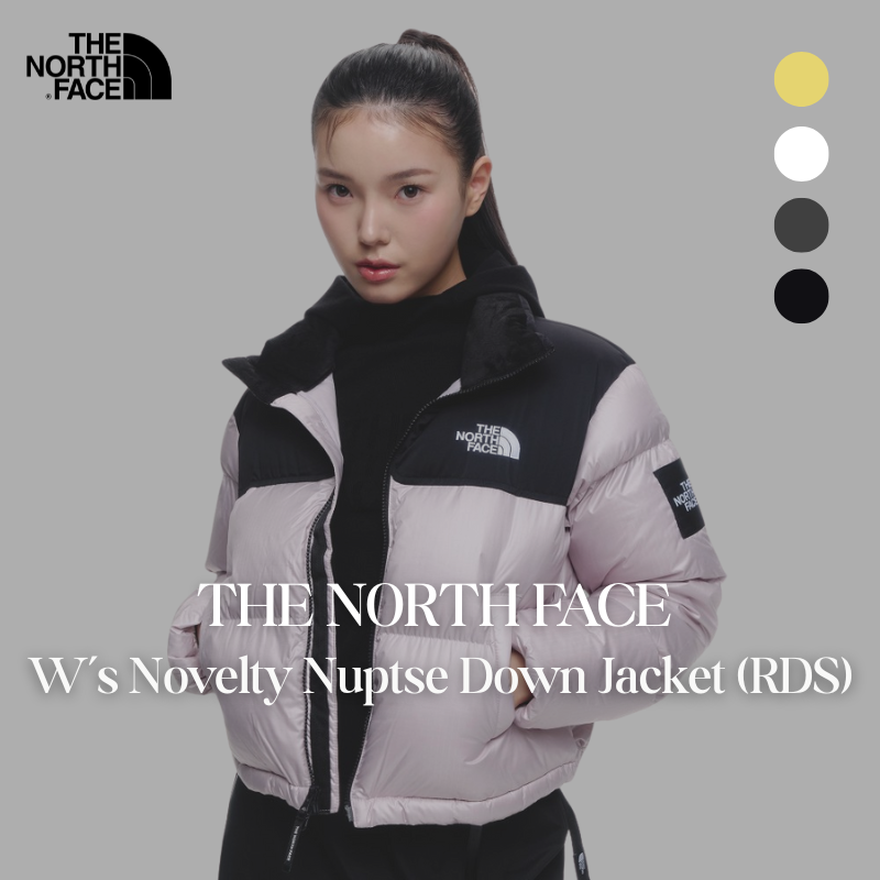 【Pre-Order】The North Face W’s Novelty Nuptse Down Jacket (RDS)｜Women’s Short Puffer｜Water-Repellent & Lightweight Warmth