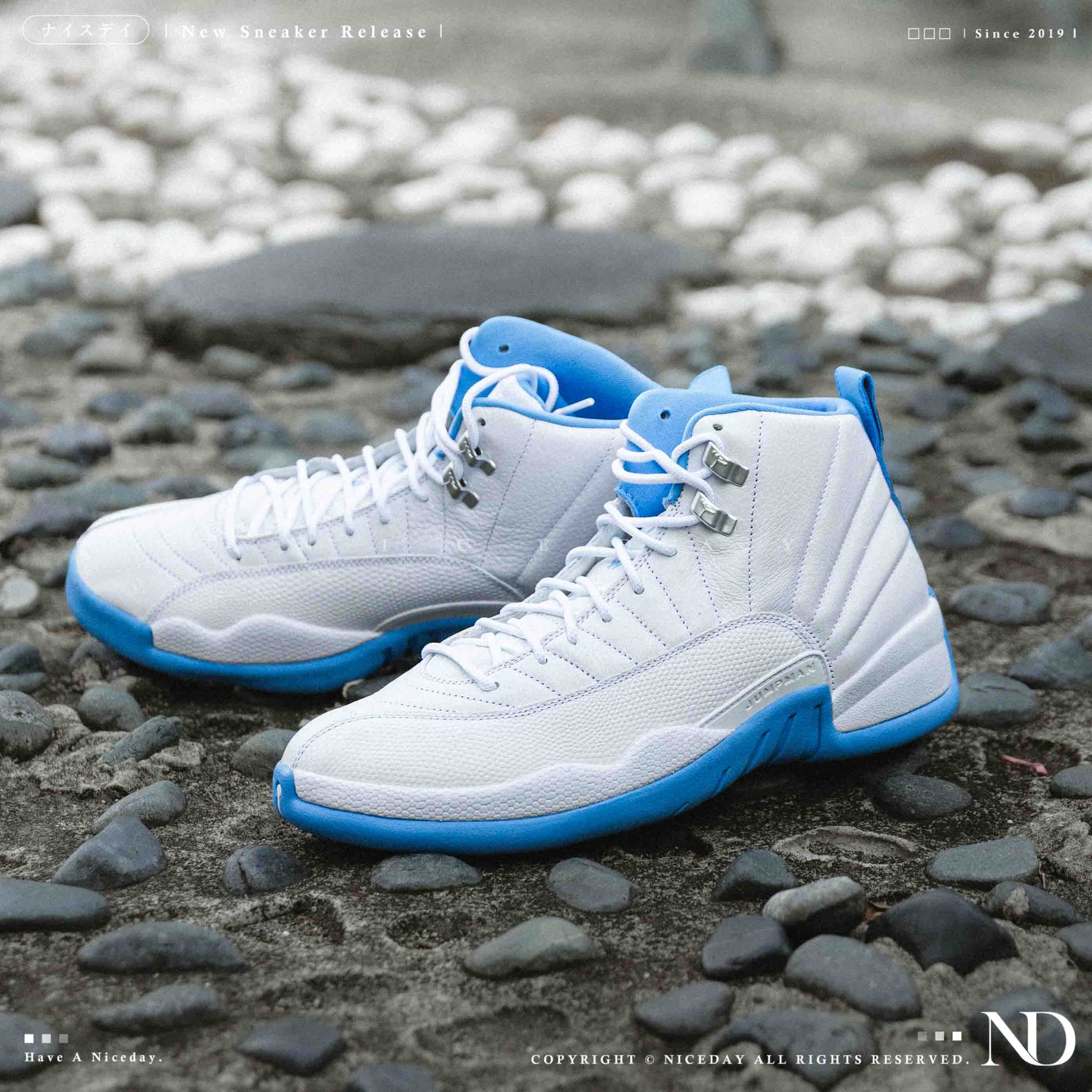 NICEDAY 現貨 Air Jordan 5 白藍 藍白 復刻 大學藍 白 復古 天空藍 男鞋 CT8013-112