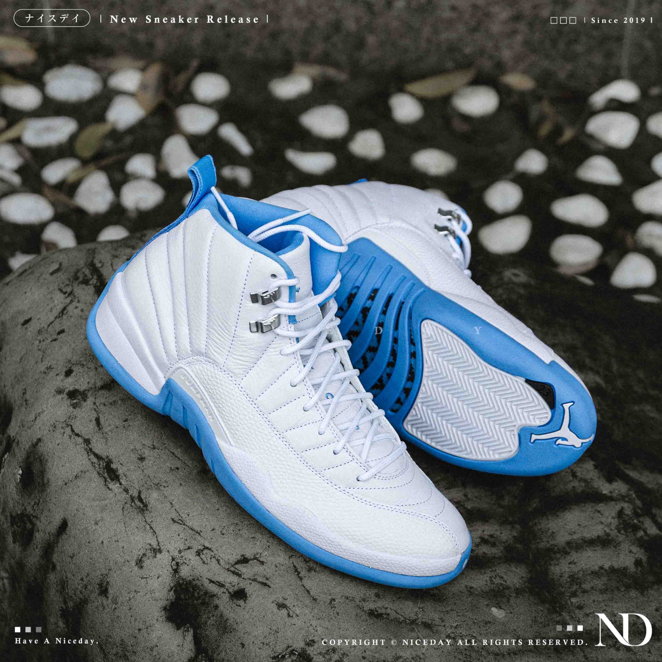 NICEDAY 現貨 Air Jordan 5 白藍 藍白 復刻 大學藍 白 復古 天空藍 男鞋 CT8013-112