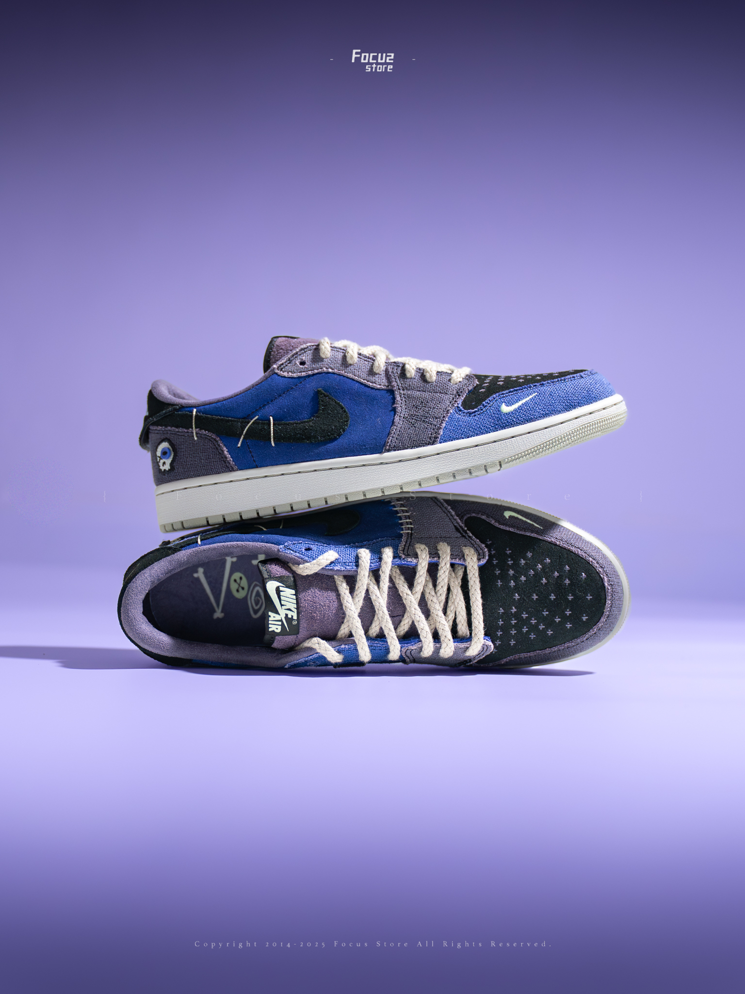 【Focus Store】部分現貨 Zion Williamson x Nike Air Jordan 1 Retro Low OG "Voodoo Alternate" 巫毒娃娃 IH2309-500