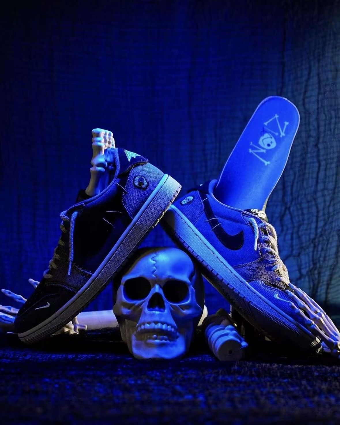 <☠️萬聖節限定款☠️> Zion Williamson x Nike Air Jordan 1 Retro Low OG "Voodoo Alternate" 巫毒娃娃 紫色 IH2309500