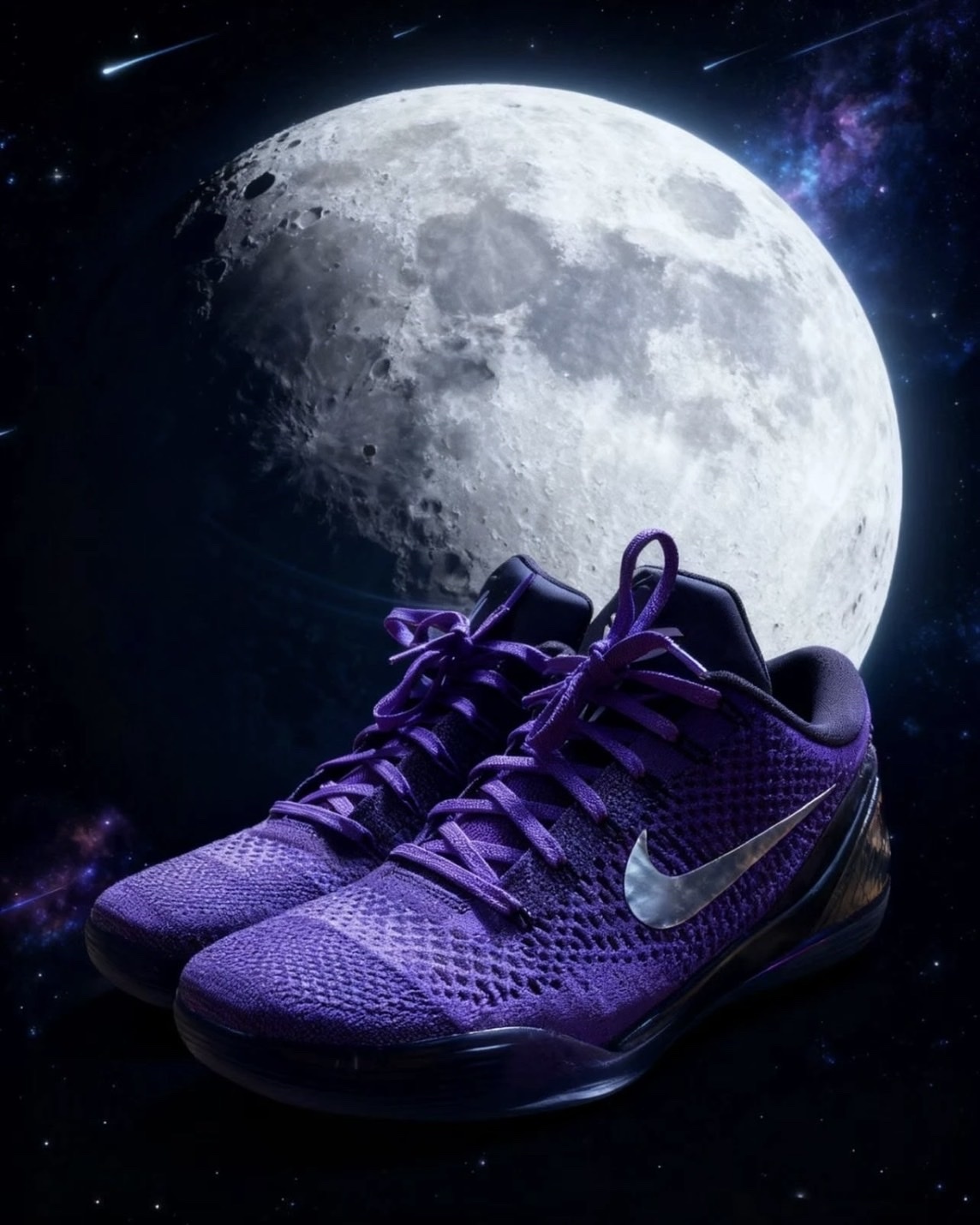 NIKE KOBE 9 ELITE LOW 'MOONWALKER' 月球漫步 紫色 黑曼巴 籃球鞋 男鞋 IM0465-500