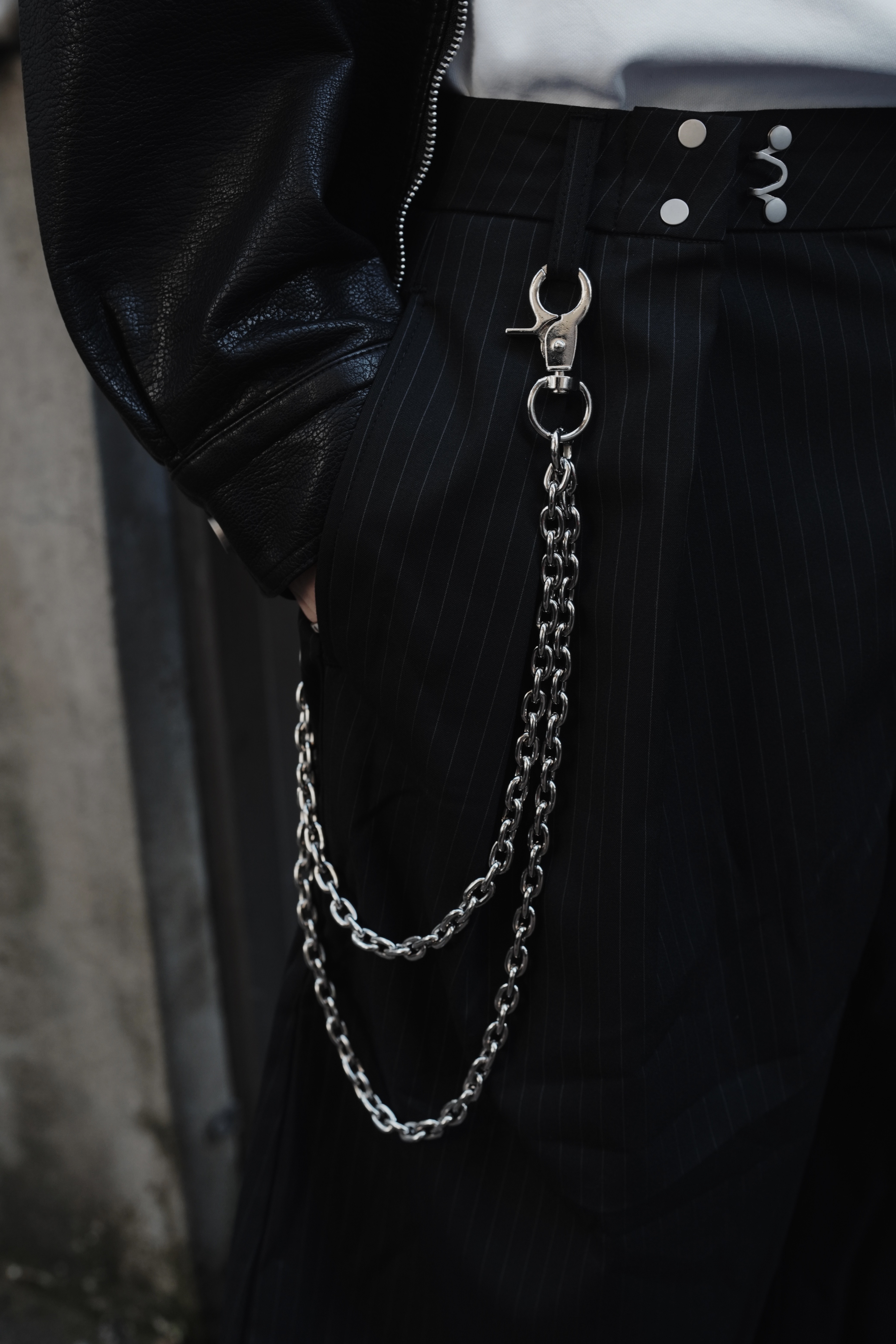 XIN SELECT 韓系 雙層 金屬 腰鍊 褲鏈