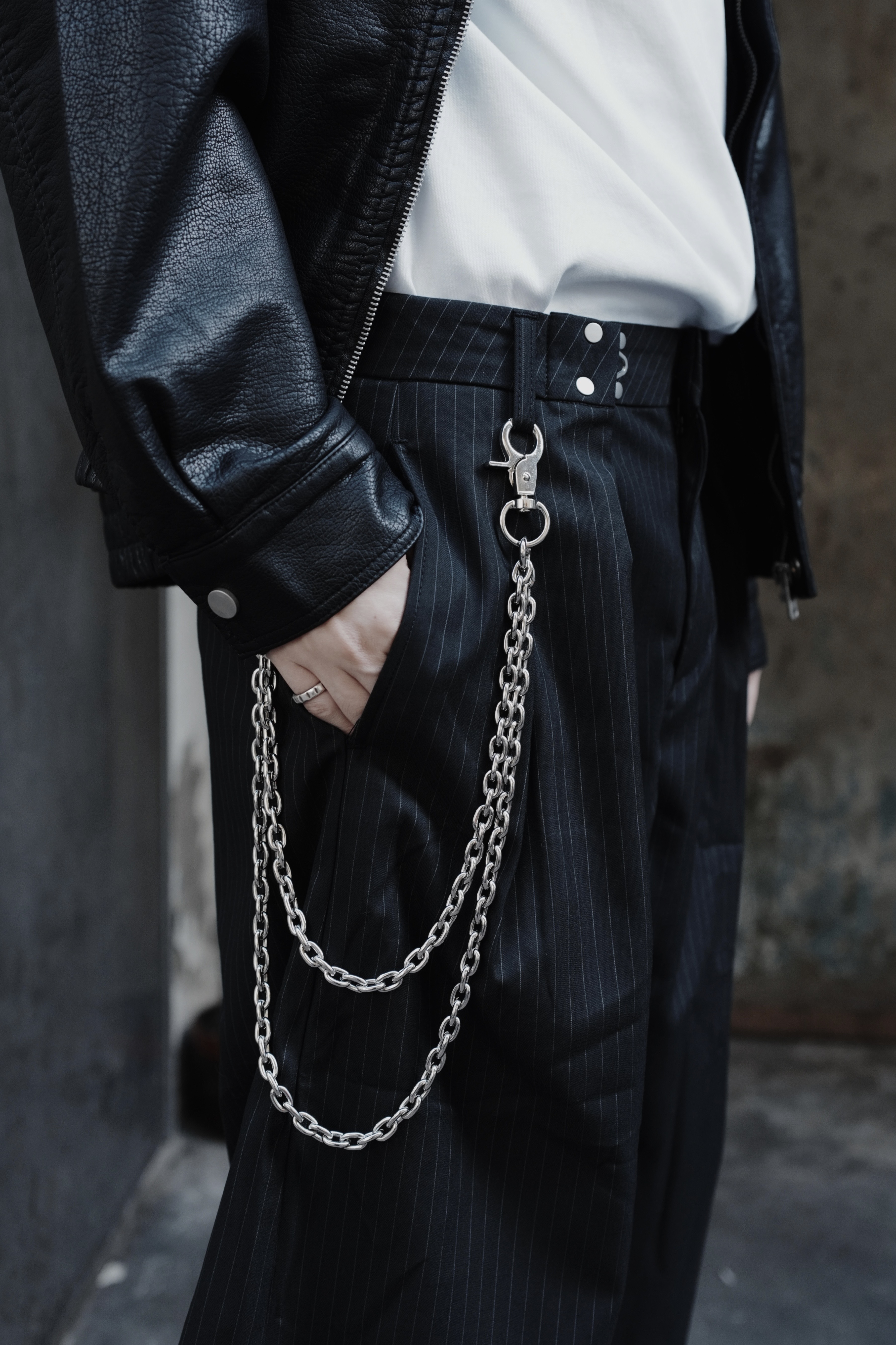 XIN SELECT 韓系 雙層 金屬 腰鍊 褲鏈