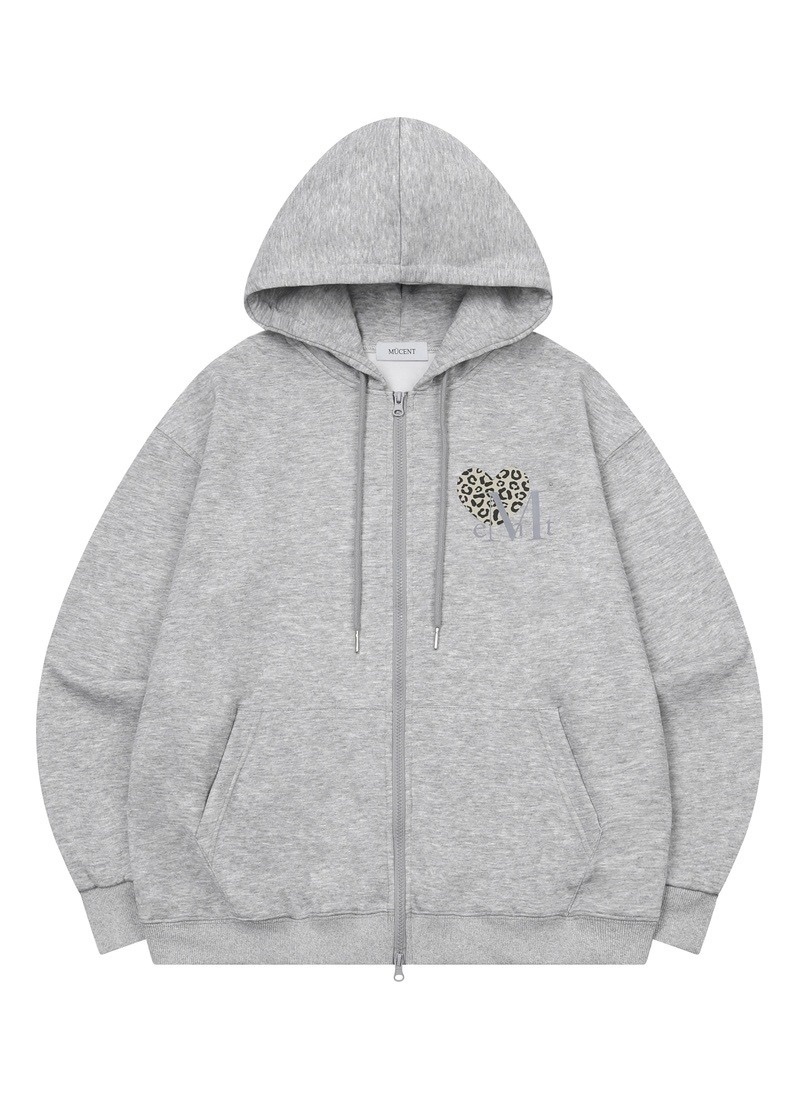 【直播】MUCENT LL102944 SIERRA LEOPARD HEART HOOD ZIP-UP 外套