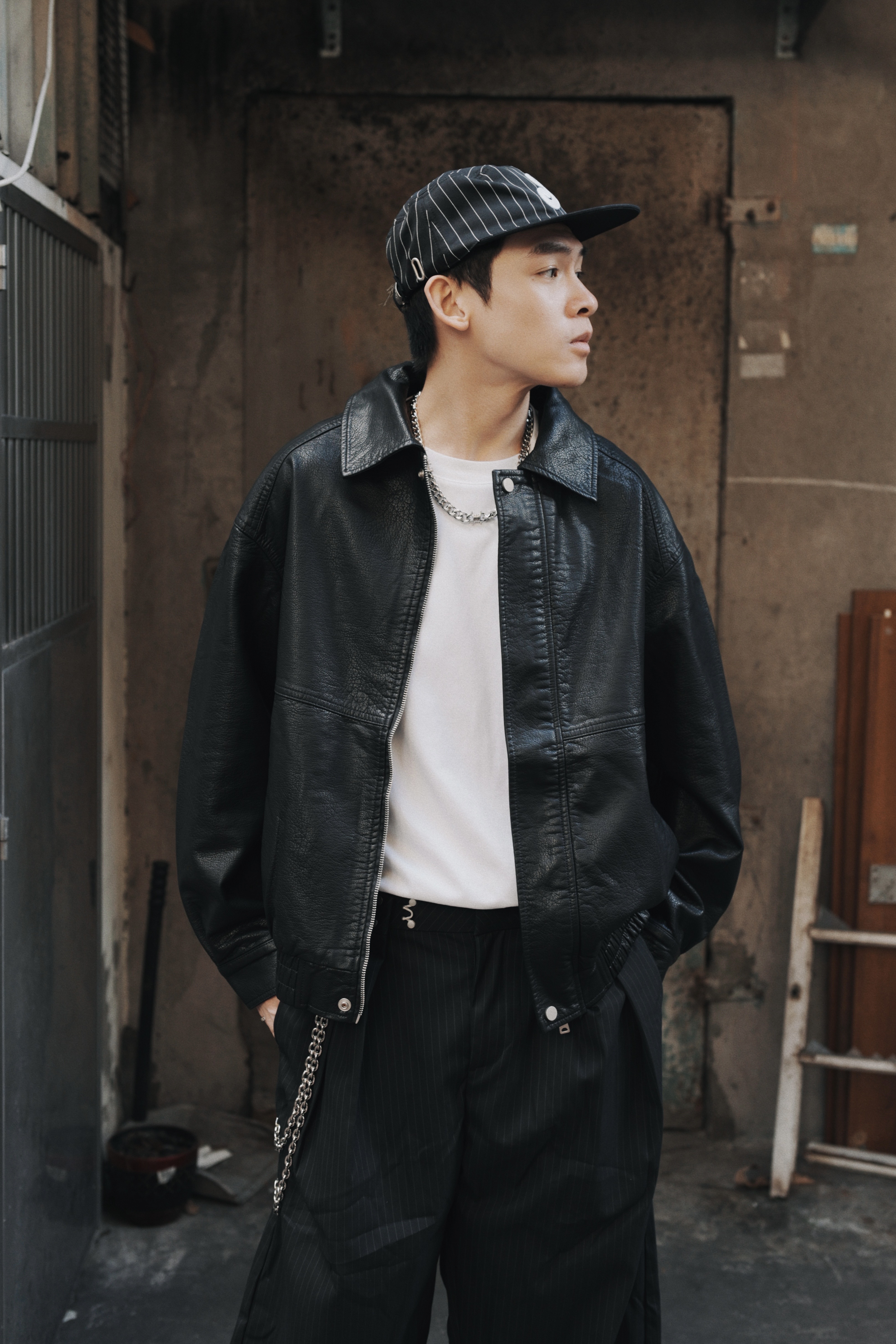 XIN SELECT 騎士 皮衣 夾克 皮外套 兩色 05523