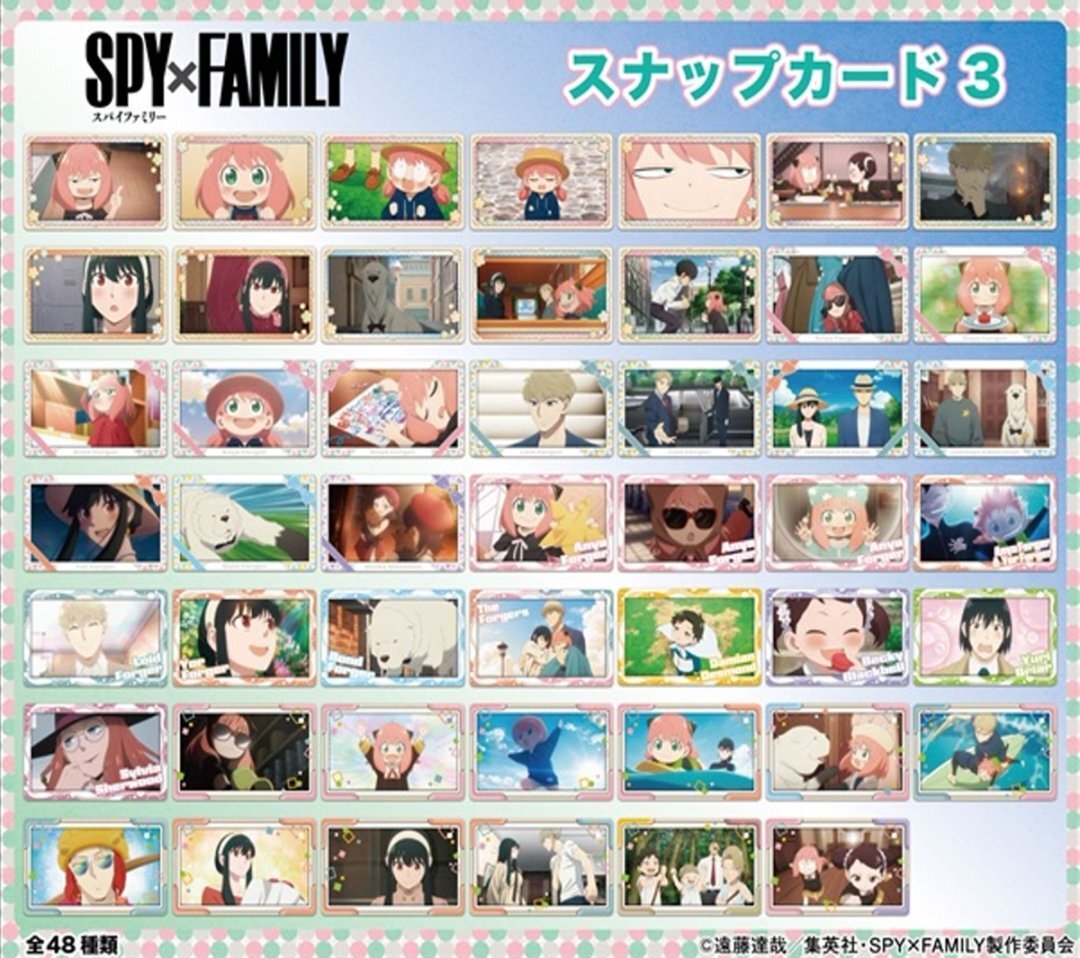 「ACG.GO」「預購」&nbsp;SPY×FAMILY收藏卡3